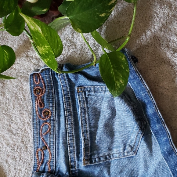 Charlotte Russe low-rise jean shorts (size 4) - Picture 9 of 9